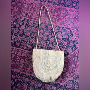 NWT French Basket wicker bag.
